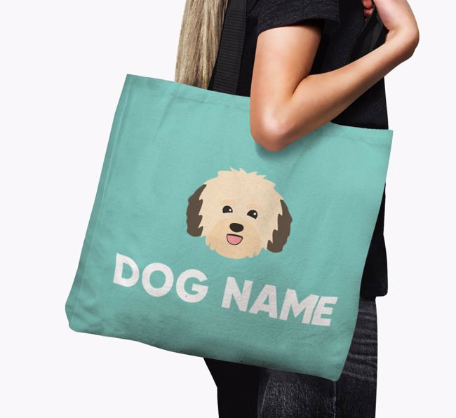 Personalised {dogsName} Icon Canvas Bag